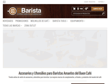 Tablet Screenshot of bbarista.com